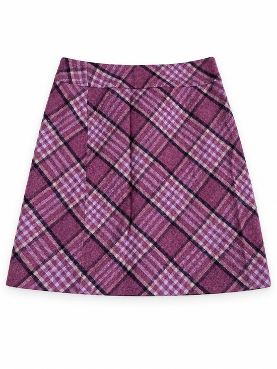 Talbots Dresses & Skirts - Talbots Purple Plaid A-Line Skirt